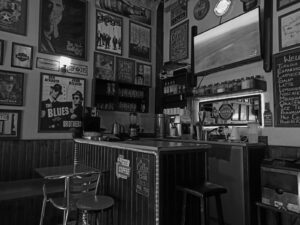 Picture Frames at a Vintage Café