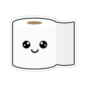Toilet Paper Sticker