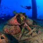 Artificial reef, California coast, Oil rig