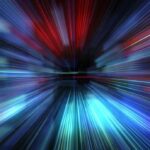 3D Futuristic abstract business and technology concept, super fast motion blur of light ray for background design. Travel science fiction wormhole at warp speed. 3D rendering warp speed space stock pictures, royalty-free photos & images