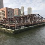 Photo of the current Northern Avenue Bridge