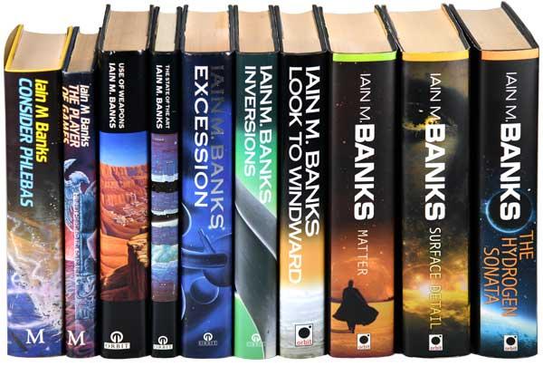 THE CULTURE SERIES: CONSIDER PHLEBAS, THE PLAYER OF GAMES, USE OF WEAPONS, THE STATE OF THE ART, EXCESSION, INVERSIONS, LOOK TO WINDWARD, MATTER, SURFACE DETAIL, THE HYDROGEN SONATA | Iain M. Banks | First Editions