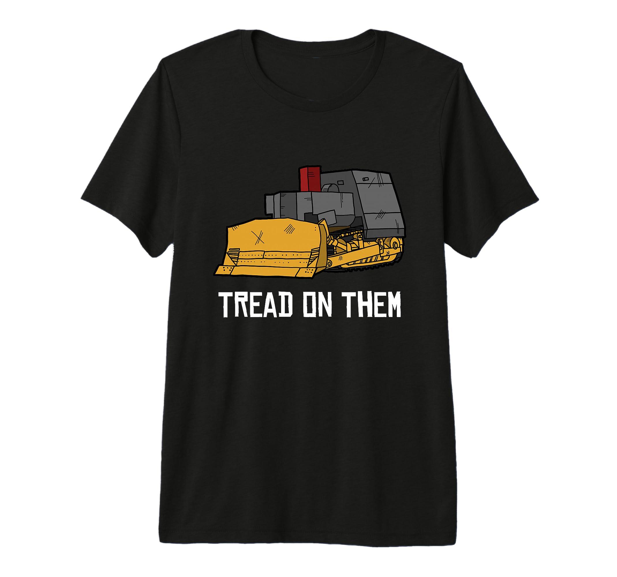 Killdozer Tread on Them Modified Bulldozer Tank Premium Tri-blend T-Shirt